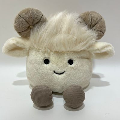 2023 New Hotties Microwavable Plush Goat Toy French Lavender Scent Heated Warmies &amp; Freezer EU Standard